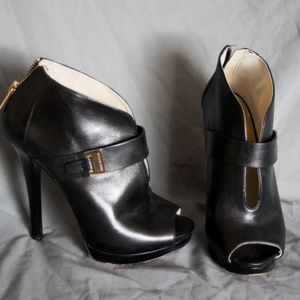 Michael Kors Black Leather Heels